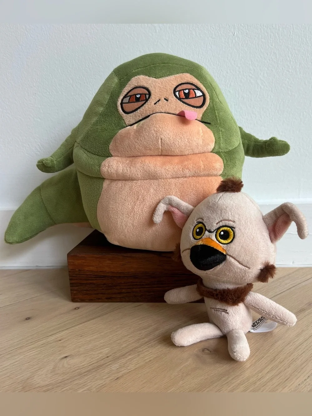 Funko Star Wars Galactic Plush Jabba the Hutt Salacious Crumb 8” Plush Set 2016